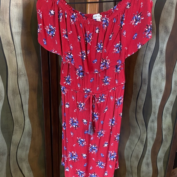 Knox Rose Women’s Red Boho Dress, size medium - Picture 5 of 5